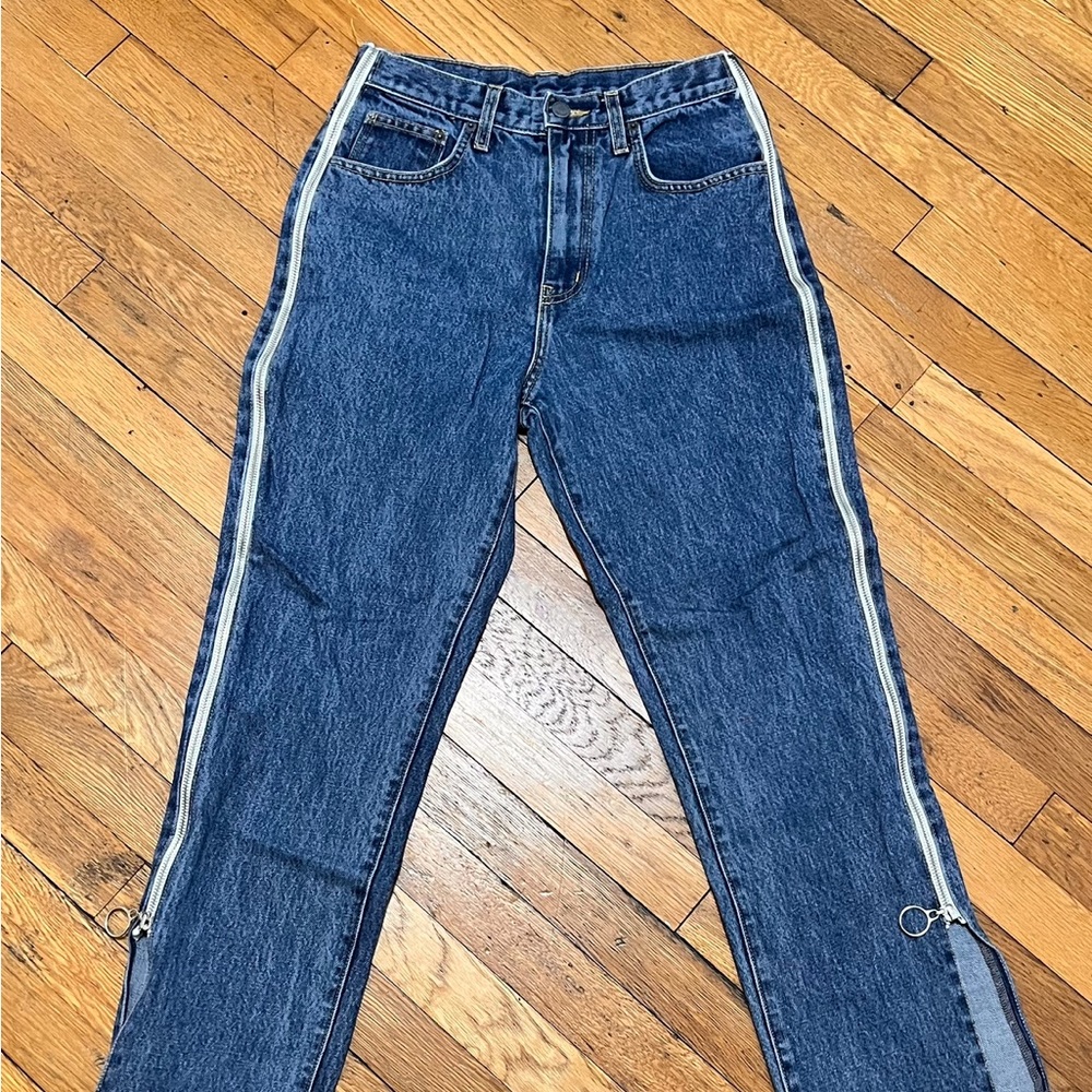 Carmar Zipper Jeans
